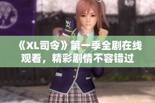 《XL司令》第一季全剧在线观看，精彩剧情不容错过