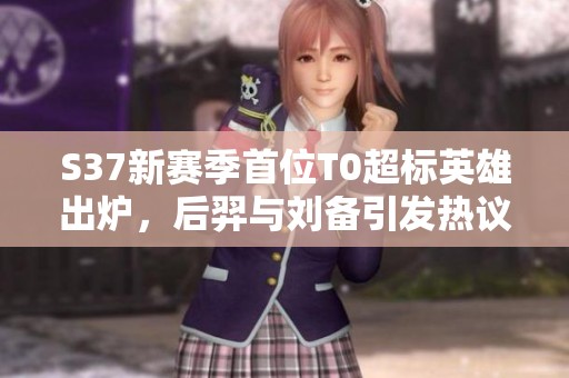 S37新赛季首位T0超标英雄出炉，后羿与刘备引发热议