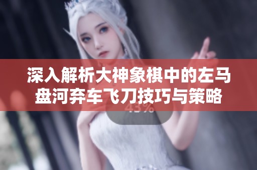 深入解析大神象棋中的左马盘河弃车飞刀技巧与策略