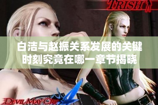 白洁与赵振关系发展的关键时刻究竟在哪一章节揭晓