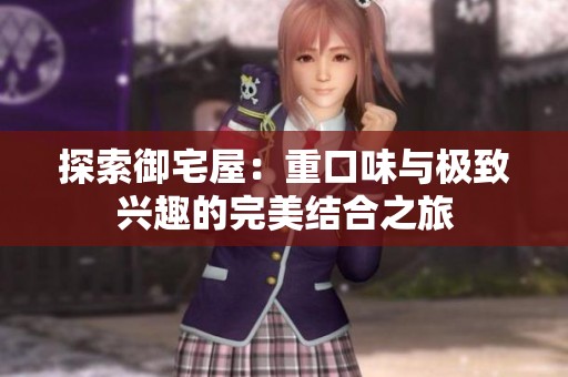 探索御宅屋：重口味与极致兴趣的完美结合之旅