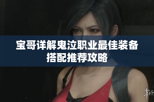 宝哥详解鬼泣职业最佳装备搭配推荐攻略