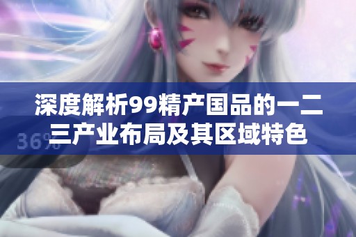深度解析99精产国品的一二三产业布局及其区域特色