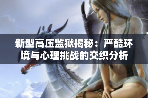 新型高压监狱揭秘：严酷环境与心理挑战的交织分析