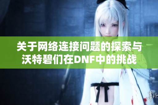 关于网络连接问题的探索与沃特碧们在DNF中的挑战