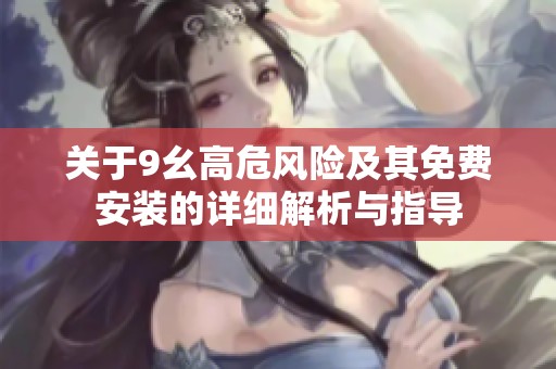 关于9幺高危风险及其免费安装的详细解析与指导