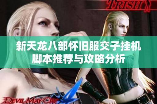 新天龙八部怀旧服交子挂机脚本推荐与攻略分析