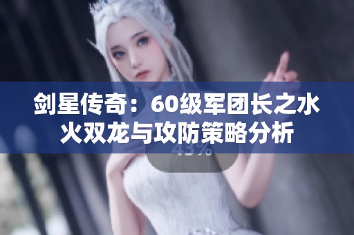 剑星传奇：60级军团长之水火双龙与攻防策略分析
