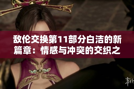 敌伦交换第11部分白洁的新篇章：情感与冲突的交织之旅