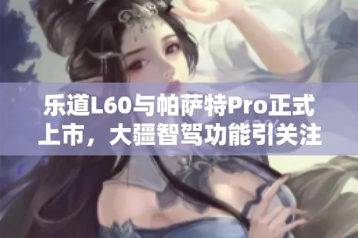 乐道L60与帕萨特Pro正式上市，大疆智驾功能引关注