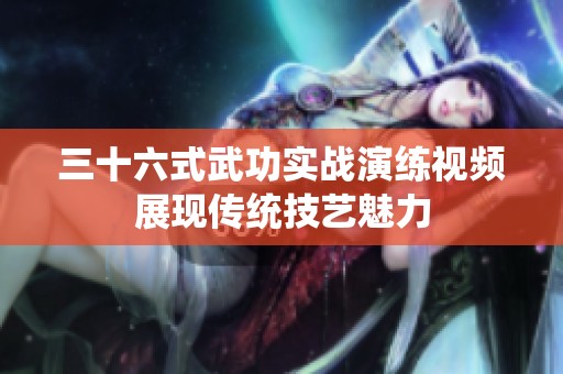 三十六式武功实战演练视频展现传统技艺魅力