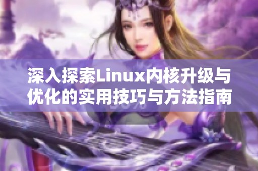 深入探索Linux内核升级与优化的实用技巧与方法指南