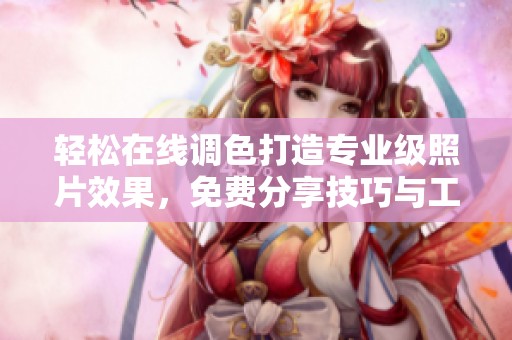 轻松在线调色打造专业级照片效果，免费分享技巧与工具