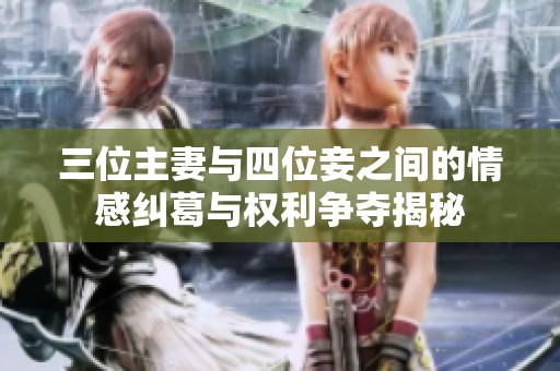 三位主妻与四位妾之间的情感纠葛与权利争夺揭秘