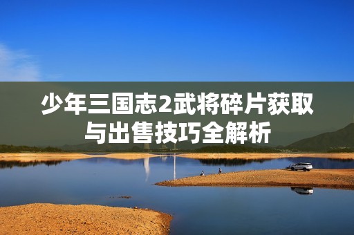 少年三国志2武将碎片获取与出售技巧全解析