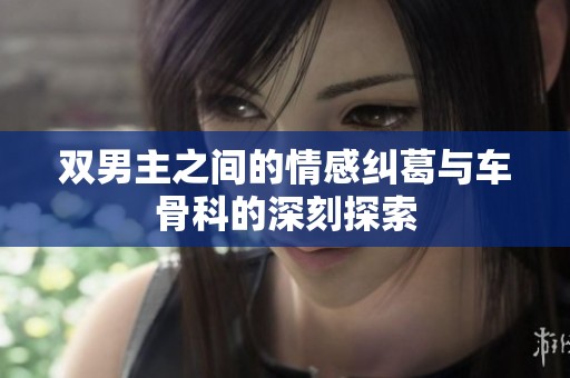 双男主之间的情感纠葛与车骨科的深刻探索