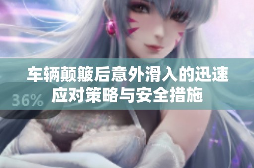 车辆颠簸后意外滑入的迅速应对策略与安全措施