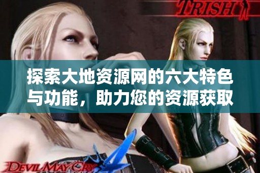 探索大地资源网的六大特色与功能，助力您的资源获取之旅
