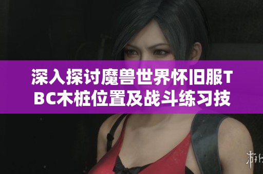 深入探讨魔兽世界怀旧服TBC木桩位置及战斗练习技巧
