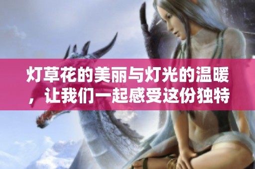 灯草花的美丽与灯光的温暖，让我们一起感受这份独特的魅力