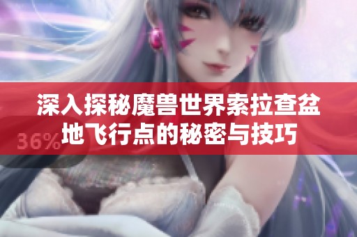 深入探秘魔兽世界索拉查盆地飞行点的秘密与技巧