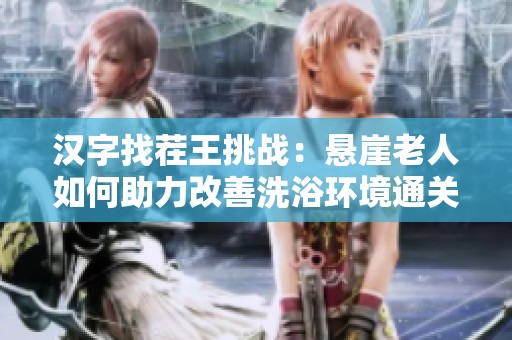 汉字找茬王挑战：悬崖老人如何助力改善洗浴环境通关攻略