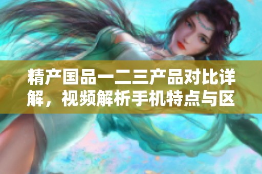 精产国品一二三产品对比详解，视频解析手机特点与区别
