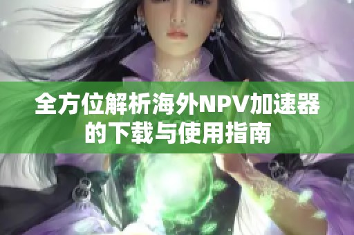 全方位解析海外NPV加速器的下载与使用指南