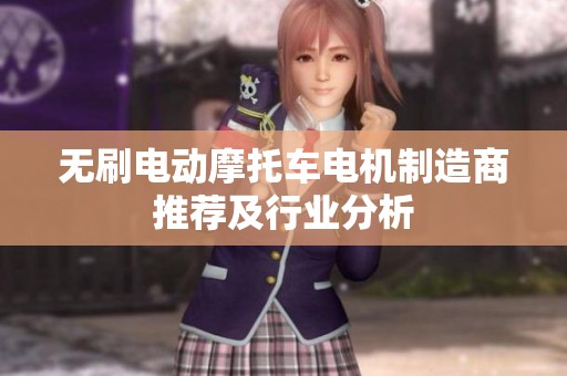 无刷电动摩托车电机制造商推荐及行业分析