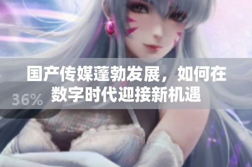 国产传媒蓬勃发展，如何在数字时代迎接新机遇