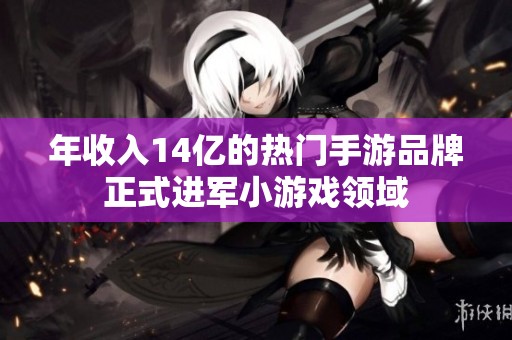 年收入14亿的热门手游品牌正式进军小游戏领域
