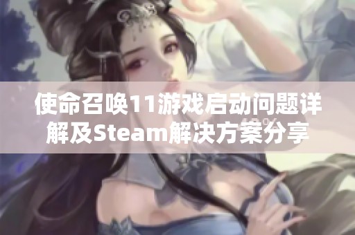 使命召唤11游戏启动问题详解及Steam解决方案分享