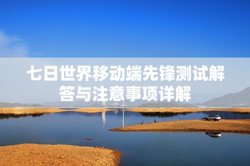 七日世界移动端先锋测试解答与注意事项详解