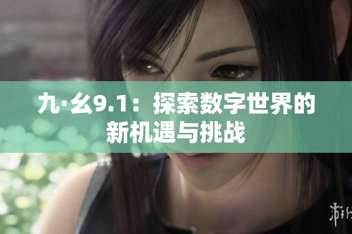 九·幺9.1：探索数字世界的新机遇与挑战