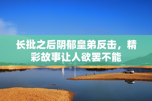 长批之后阴郁皇弟反击，精彩故事让人欲罢不能