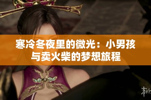 寒冷冬夜里的微光：小男孩与卖火柴的梦想旅程