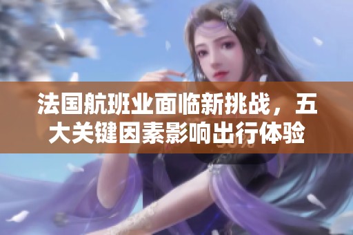 法国航班业面临新挑战，五大关键因素影响出行体验
