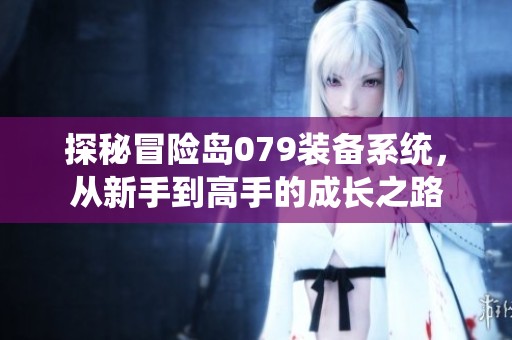 探秘冒险岛079装备系统，从新手到高手的成长之路