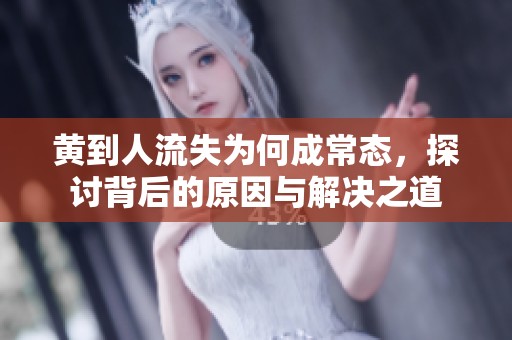 黄到人流失为何成常态，探讨背后的原因与解决之道