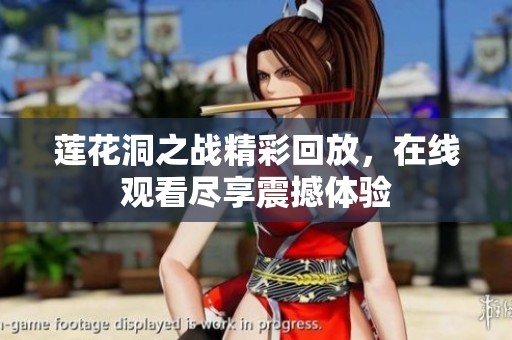 莲花洞之战精彩回放，在线观看尽享震撼体验