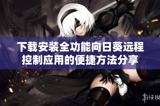 下载安装全功能向日葵远程控制应用的便捷方法分享