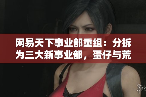 网易天下事业部重组：分拆为三大新事业部，蛋仔与荒野独立运营