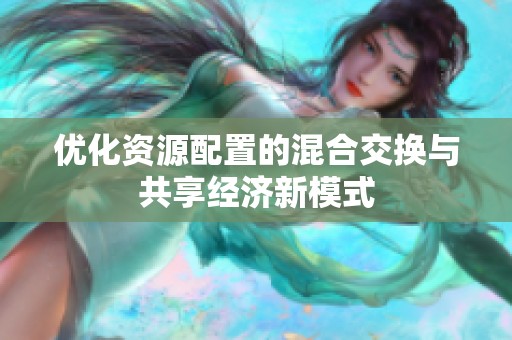优化资源配置的混合交换与共享经济新模式