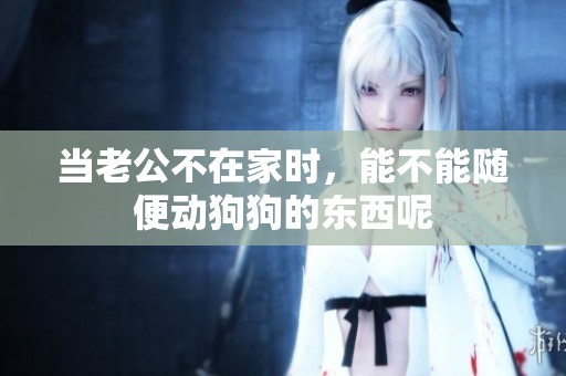 当老公不在家时，能不能随便动狗狗的东西呢