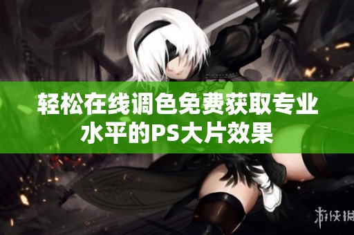 轻松在线调色免费获取专业水平的PS大片效果