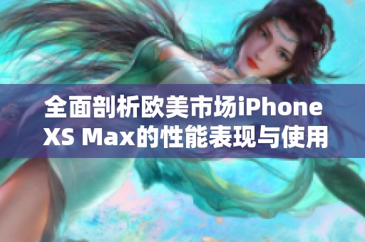 全面剖析欧美市场iPhone XS Max的性能表现与使用体验