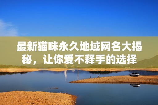最新猫咪永久地域网名大揭秘，让你爱不释手的选择