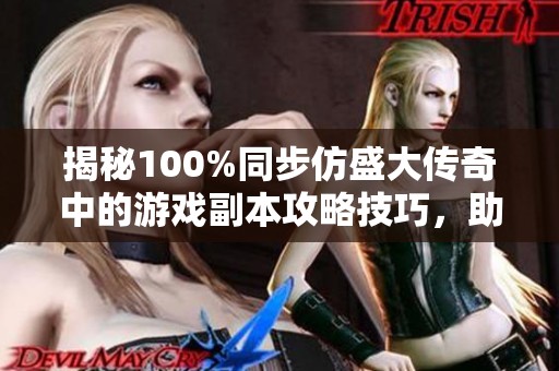 揭秘100%同步仿盛大传奇中的游戏副本攻略技巧，助你轻松通关提升战力