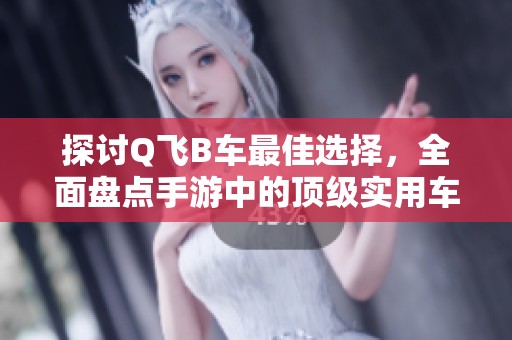 探讨Q飞B车最佳选择，全面盘点手游中的顶级实用车型攻略与玩法分析