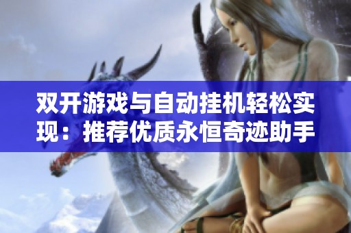 双开游戏与自动挂机轻松实现：推荐优质永恒奇迹助手软件详解